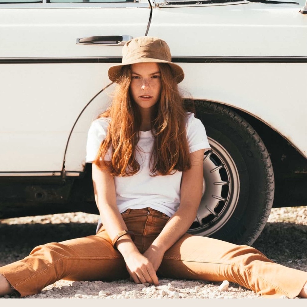 Stylish Tan Bucket Hat
